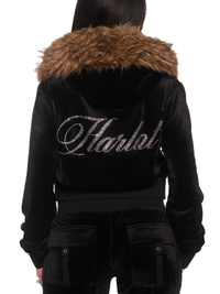 Carmela Hoodie Onyx Black